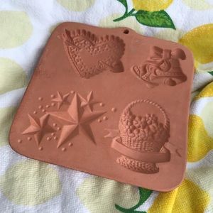 🔻Vintage cotton press cookie mold